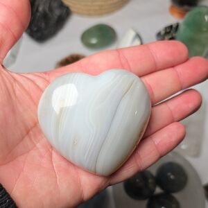 Heart-Shaped Agate Crystal